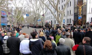 Farewell ceremony with Boris Litvak