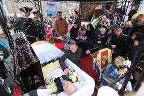 Farewell ceremony with Boris Litvak