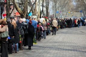Farewell ceremony with Boris Litvak