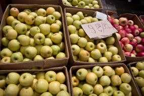 Wholesale market of the agricultural product