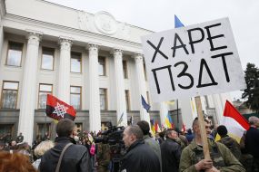 Participants in the action against separatism