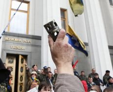 Participants in the action against separatism