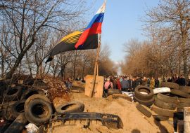 Blockade of Kramatorsk military airfield