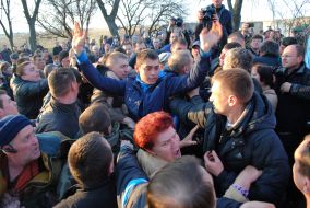 Blockade of Kramatorsk military airfield