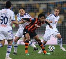 Ognjen Vukoyevich, Evgeny Makarenko and Luiz Adriano