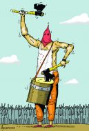 Caricature Drummer by Igor Lukyanchenko