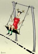 Caricature Swing by Igor Lukyanchenko