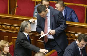 Mustafa Jemilev and Vitali Klitschko