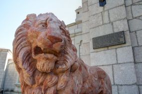 Sculpture of a lion