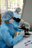 Modern laboratory in TB Dispensary
