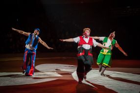 Presentation of the new program of the National Circus of Ukraine "Bravo-bravushky"