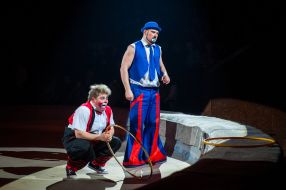 Presentation of the new program of the National Circus of Ukraine "Bravo-bravushky"