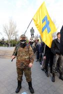 March in the memory of Maksim Chaika in Odessa