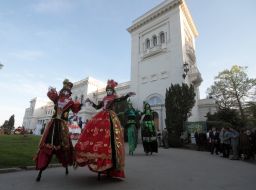 Учасники відкриття року культури РФ в Криму