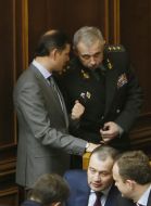 Oleg Lyashko and Mikhail Koval