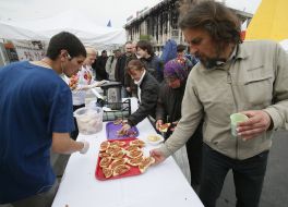Празднование Пасхи на Майдане