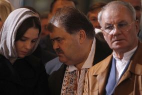Eugenia Tymoshenko, Vladimir Bondarenko and Vladimir Yavorivskiy