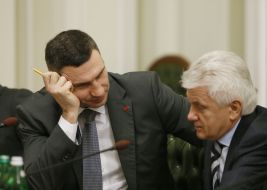Vitali Klitschko and Vladimir Lytvyn
