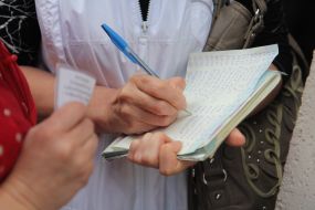 Turn near the Privatbank