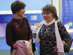 Elena Bondarenko and Tatiana Bakhteyeva