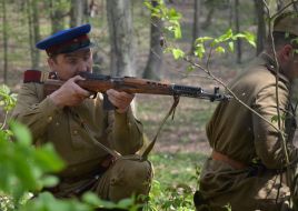 Reconstruction of the battle between the UPA and the NKVD