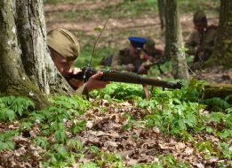 Reconstruction of the battle between the UPA and the NKVD