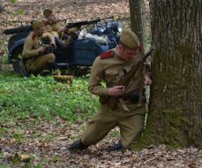 Reconstruction of the battle between the UPA and the NKVD