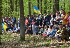 Reconstruction of the battle between the UPA and the NKVD