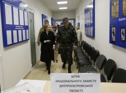 Yuliya Timoshenko and Yuriy Bereza