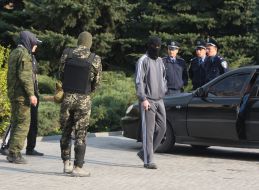 Прихильники Донецької республіки