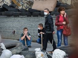 Прихильники Донецької республіки