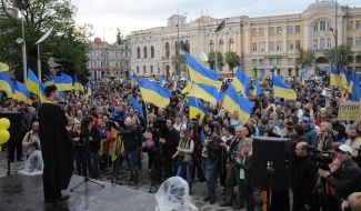 Mass prayer for the Unity of Ukraine in Kharkov