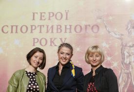 Vita Semerenko, Valya Semerenko and Yuliya Dzhima