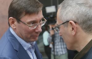 Yuriy Lutsenko and Mikhail Khodorkovsky