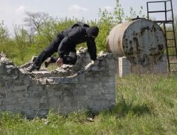 Бойцы роты "Донбасс-1" спецбатальона "Днепр"