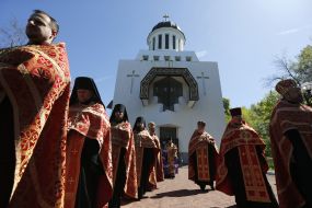 Панихида по жертвам Чернобыльской катастрофы