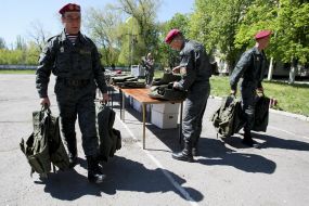 Soldiers of the National Guard