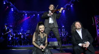 Aleksandr Bozhik, Oleg Likhach and Oksana Mukha