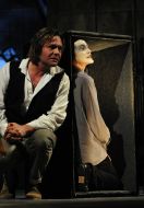 A scene from the play "The Living Corpse"