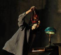 A scene from the play "The Living Corpse"