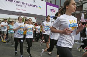 Kyiv City Marathon 2014 participants