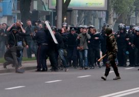 Пророссийские активисты