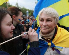 Участники марша