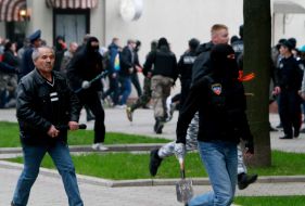 Пророссийские активисты