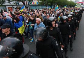 Участники марша