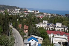Panorama of the Alushta
