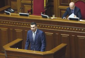 Vitali Klitschko and Aleksandr Turchinov
