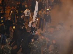 Драка на Майдане Независимости