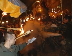 Драка на Майдане Независимости