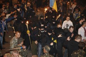 Драка на Майдане Независимости